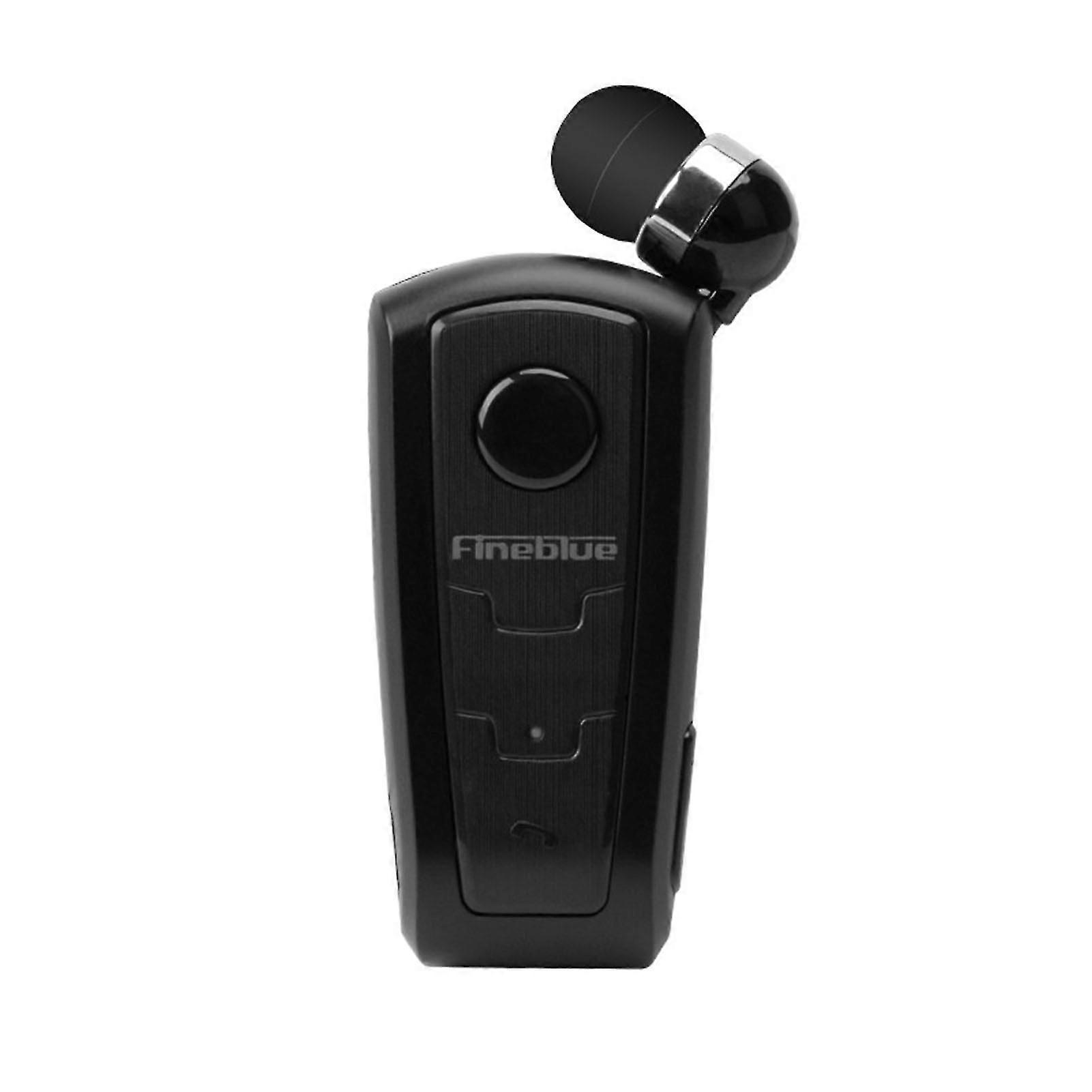 1Pc Fineblue F910 Wireless Earphone Mini Vibration Reminder ABS Bluetooth 4.0 Retractable Practical Headset for Running
