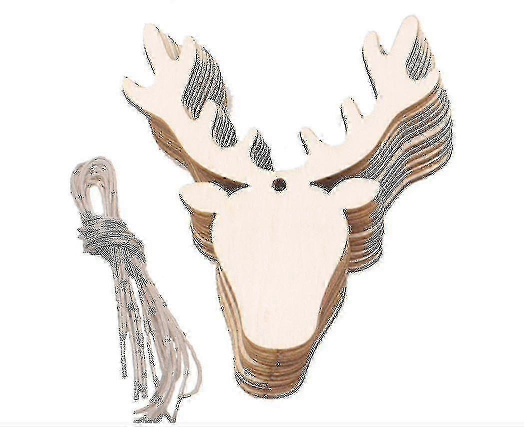 Wooden Christmas Tree Pendants C