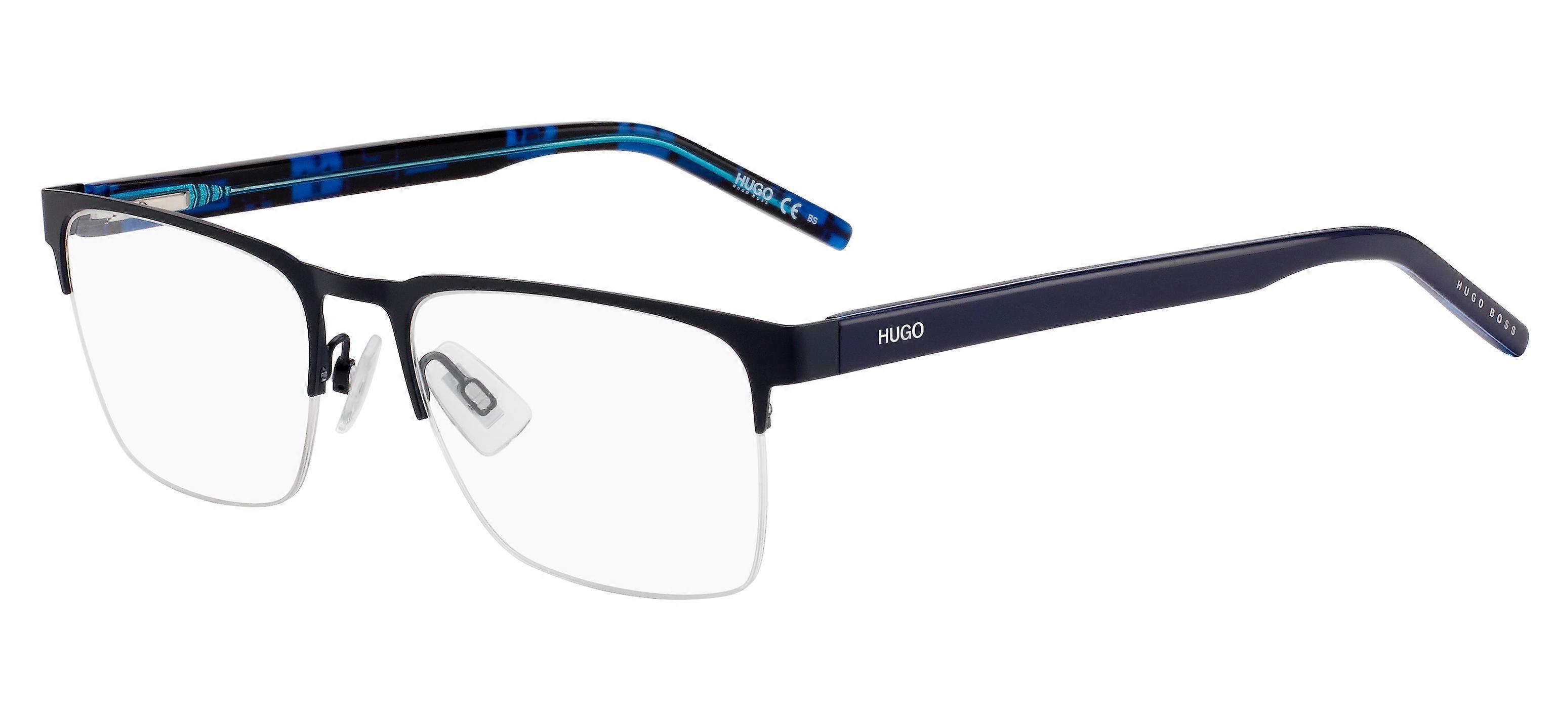 Eyewear Frames HUGO HG 1076 FLL MATTE BLUE 56/19/145 MAN