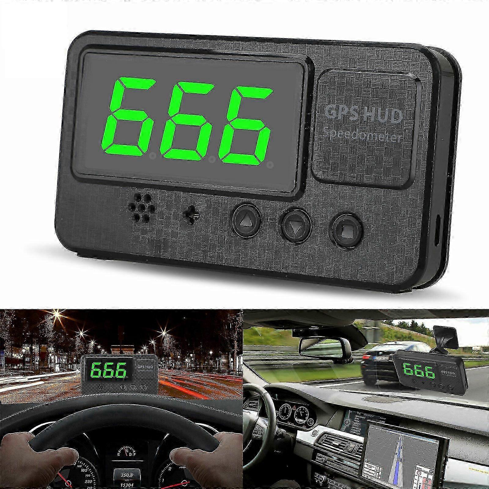 Auto GPS Hud Rychloměr