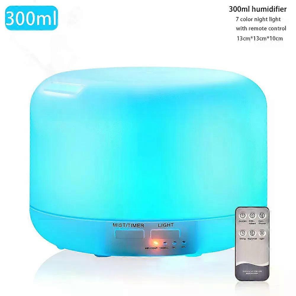 Electric Aroma Diffuser Air Humidifier Ultrasonic Cool Mist Maker Fogger Essential Oil Diffuser For Home Office 300Ml 400Ml 500M