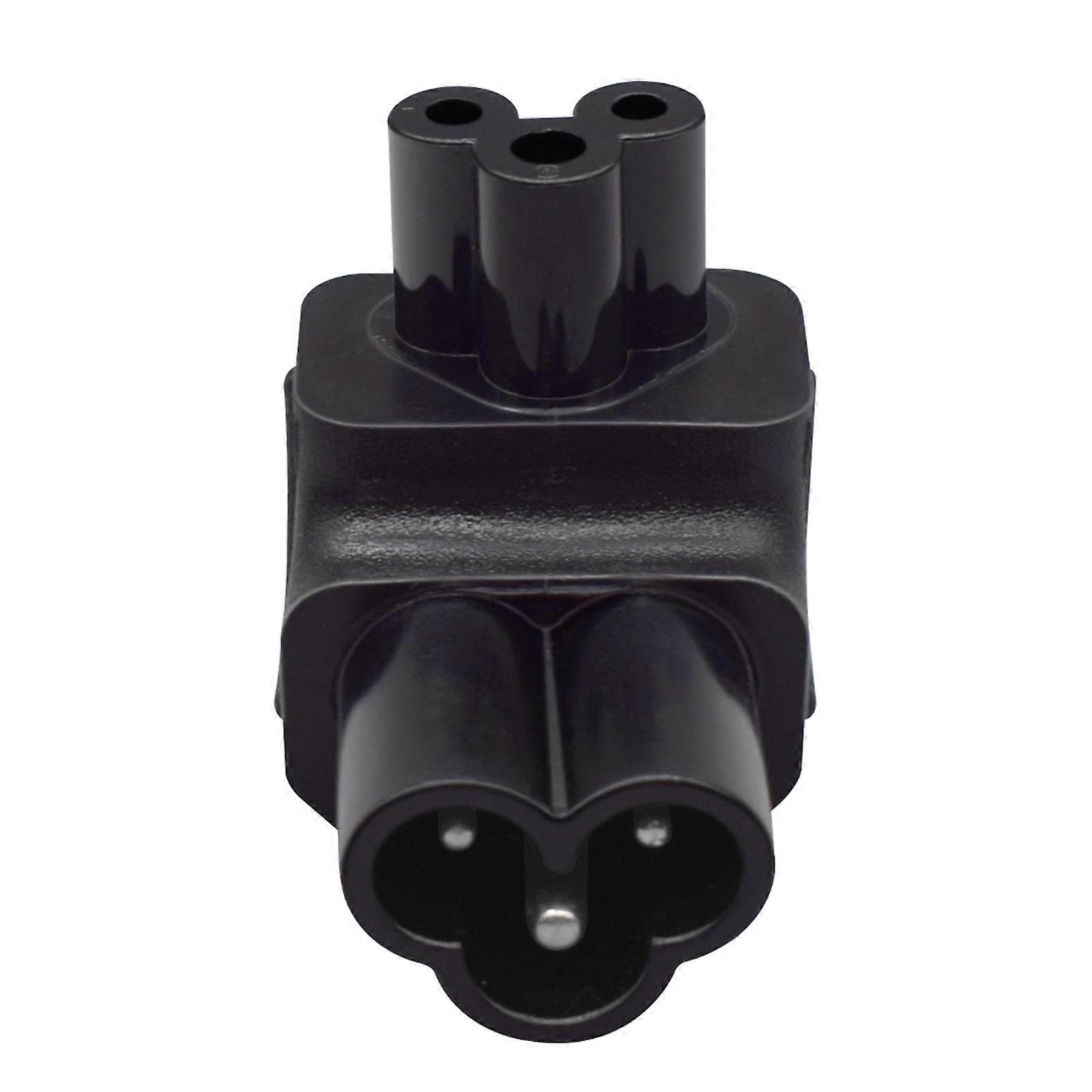 Electrical Plug IEC320 C6 to C5 Accessories Replacement Power Converter
