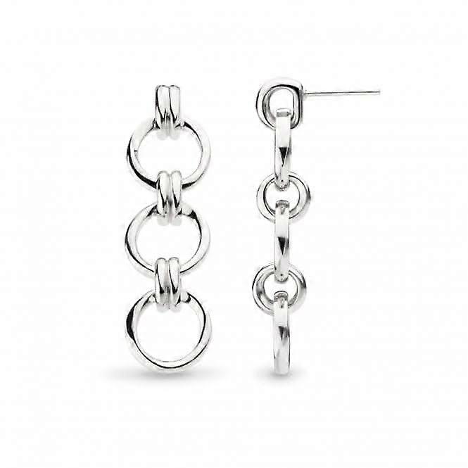 Bevel Unity Trio Stud Drop Earrings 61173RP