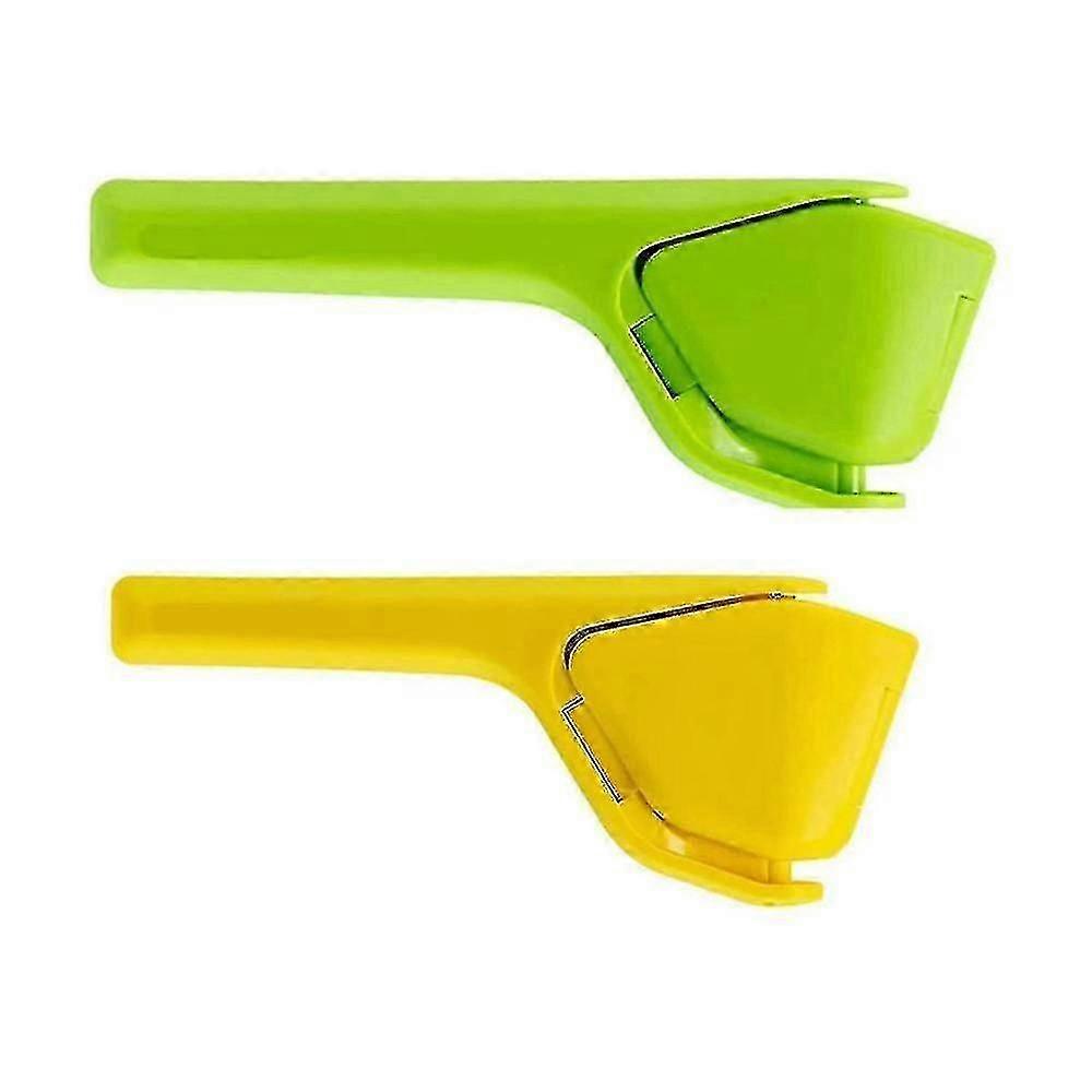 Lemon Fluicer, 2 Pcs Easy Squeeze Manual Hand Press Lemon Juicer, Juicer That Folds Flat