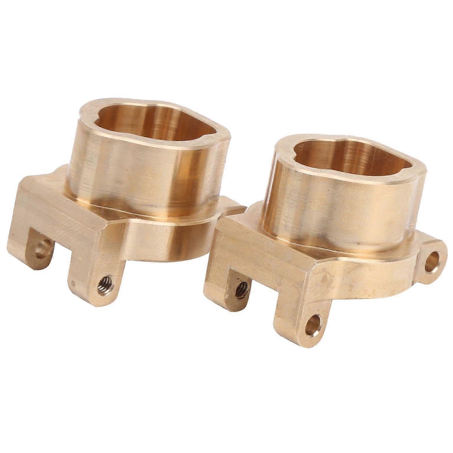 2pcs Brass RC Rear C Cups with 4 Screws - RC Accessory Set