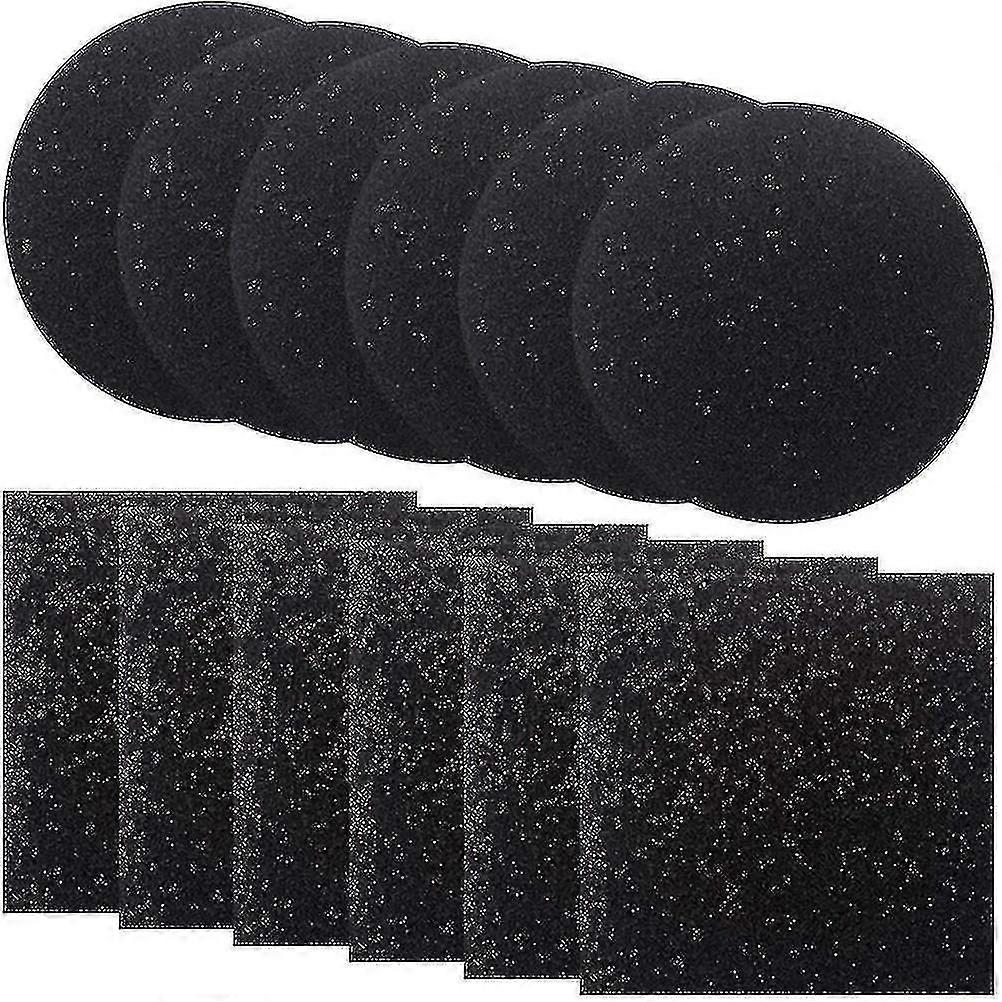 12pcs Kitchen Compost Bin Filter Charcoal Filter Replacement For Countertop