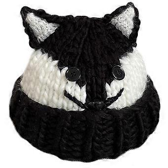 Devil Horn Hat Beanie Skullies Mouse Hat Cute for Cat Ear Hats Crochet Knitted Hat For Women Winter Warm Hats Warm Caps  Khaki