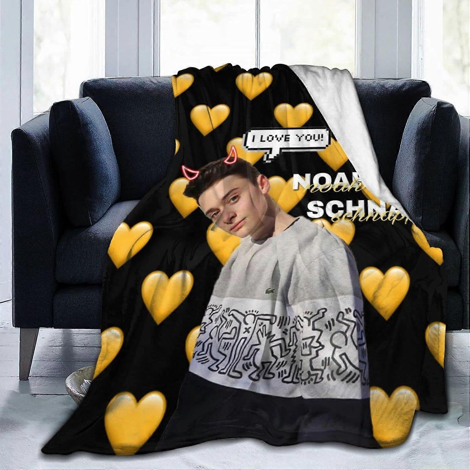 filt Noah pojke schnapp Super mjuk flanellfleece lätta filtar Luftkonditionering filt soffa sovrum för barn vuxna -ksxl2904