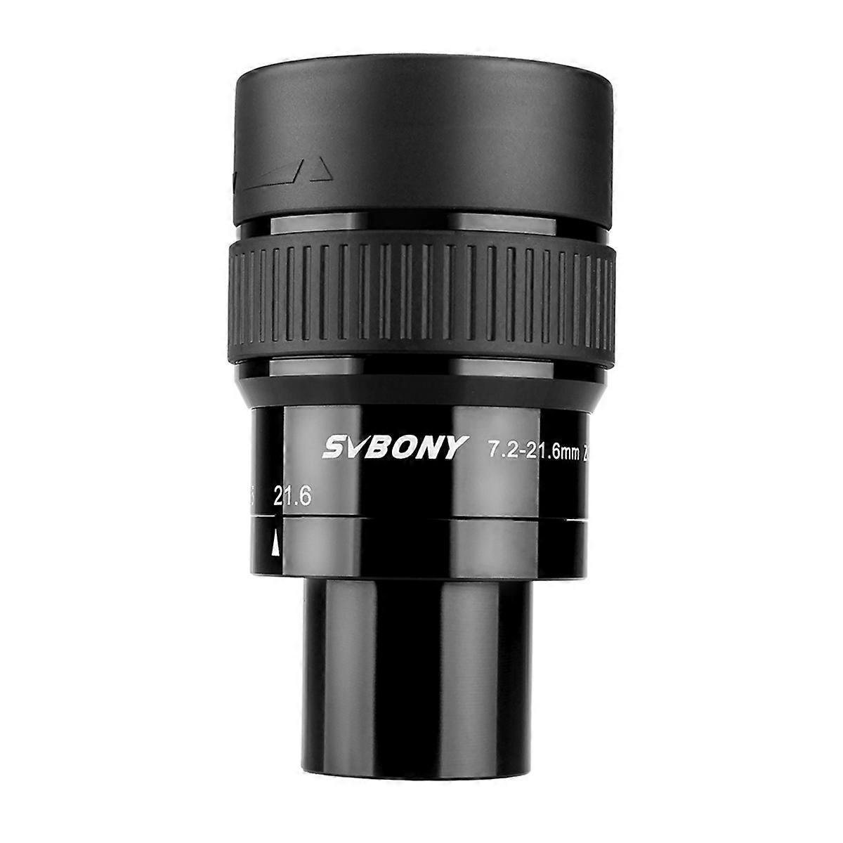 SVBONY SV191 1.25インチズーム望遠鏡接眼レンズ7.2-21.6mm 1.25インチ接眼レンズテレスク用ズーム接眼レンズ