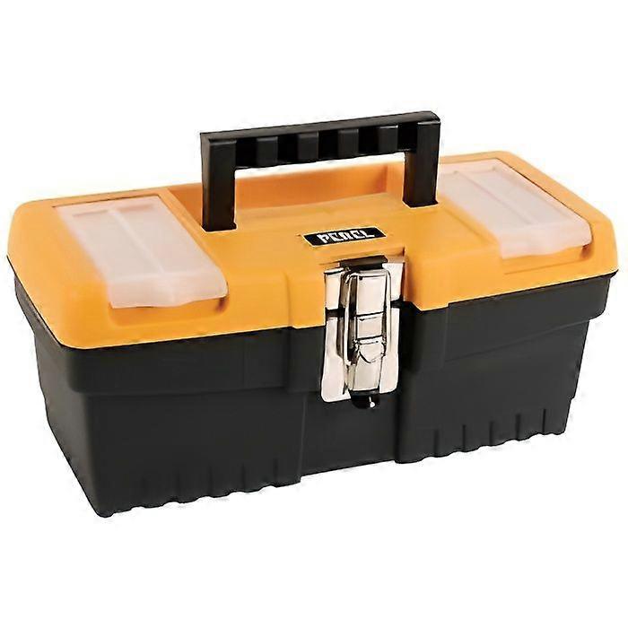 Toolbox with metal closures - VELLEMAN - Dimensions: 320 x 155 x 139 mm - Plastic, Steel