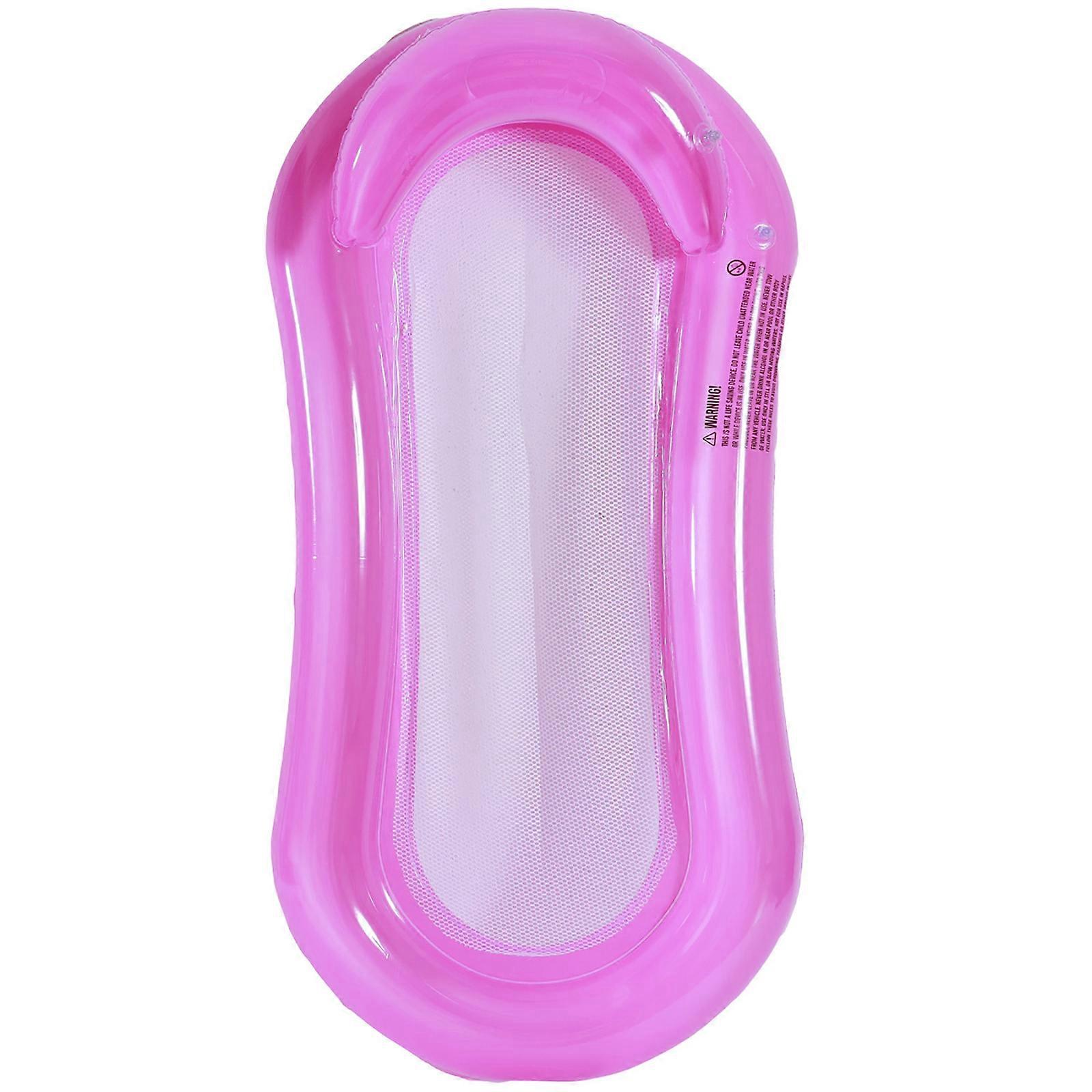 Inflatable Floatings Mats Pool Mattress Pool Air Mattress Pool Mats Float Lounges Water Hammock Pool Float Loungers  Purple