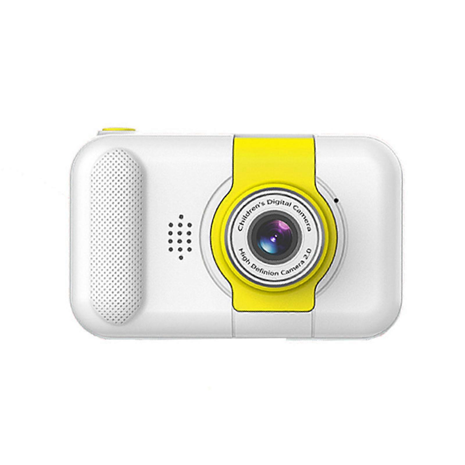 X101 Kids Camera 2.4in IPS Screen Digital Cameras 180° Flip Len Student Camera,Children Selfie Camera with Playback Game White