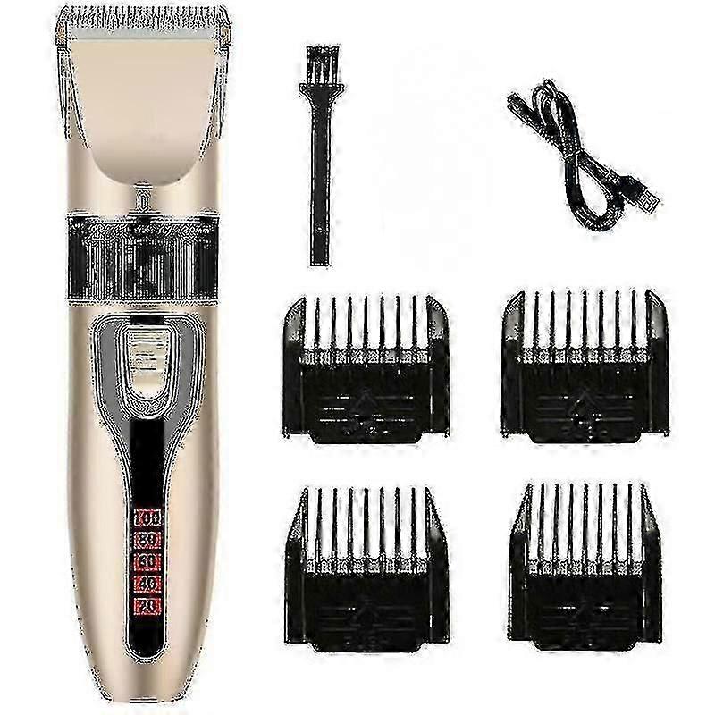 充電式電気クリッパー電気Hクリッパー電気クリッパー大人用シェーバーハゲHクリッパー、および赤