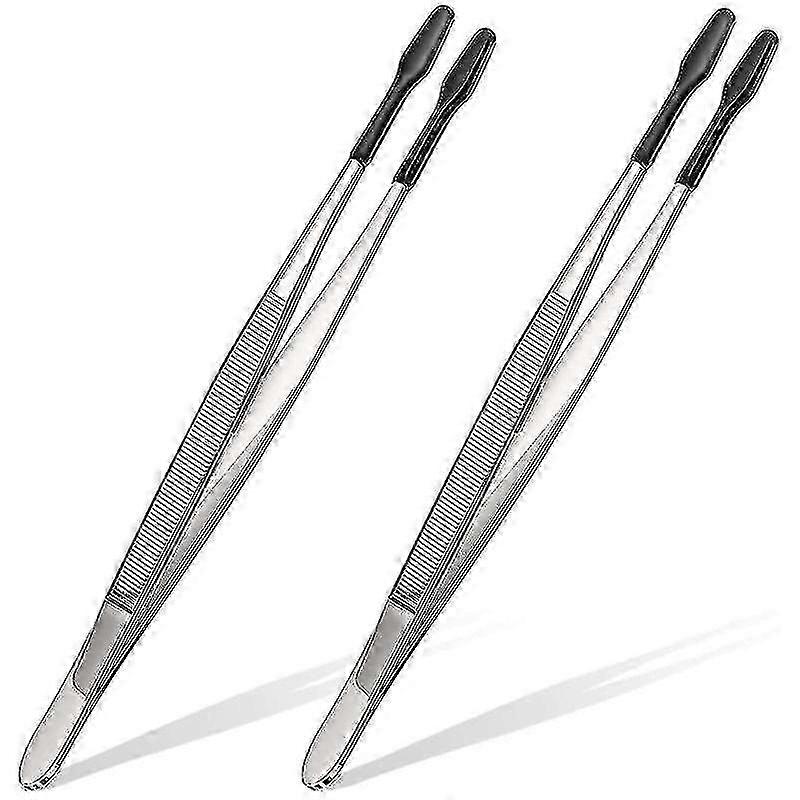 Pinças de Laboratório e Industrial YNP com Pontas de PVC e Silicone - Conjunto de 2