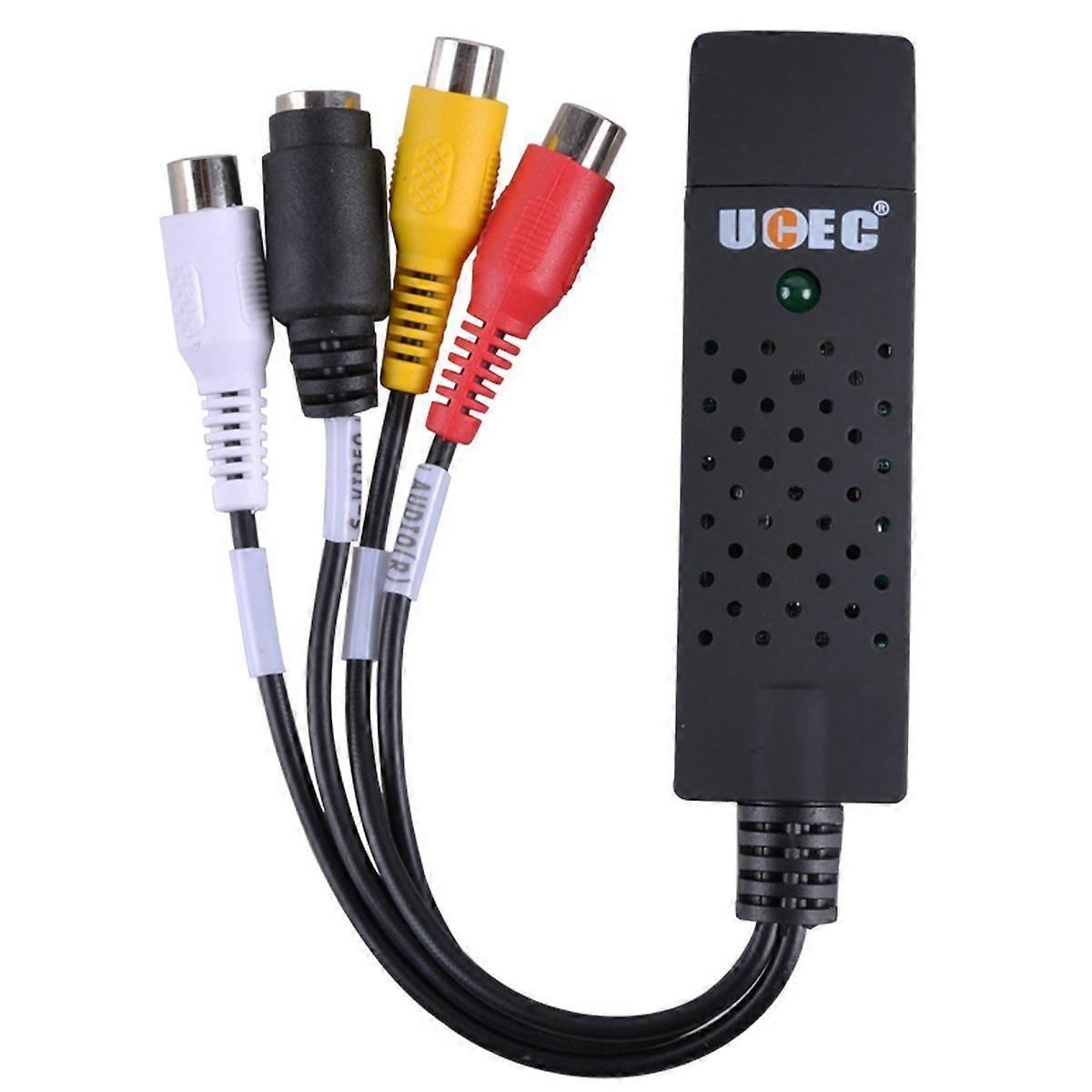 RCA to USB Converter for VHS VCR TV to DVD Conversion
