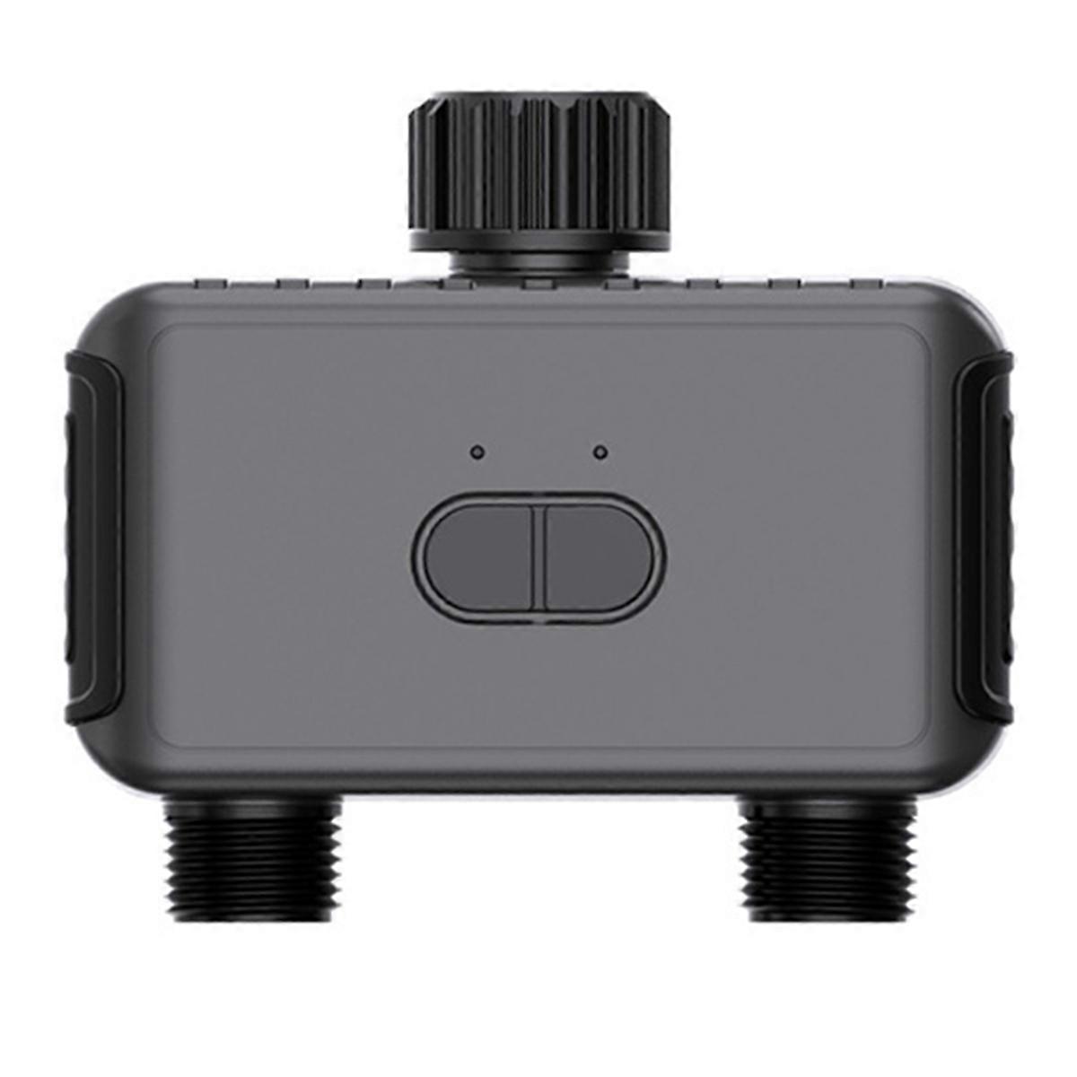 Smart 2-Zone Watering Valve with Bluetooth - Garden Irrigation System Controller, Automatic Drip Sp