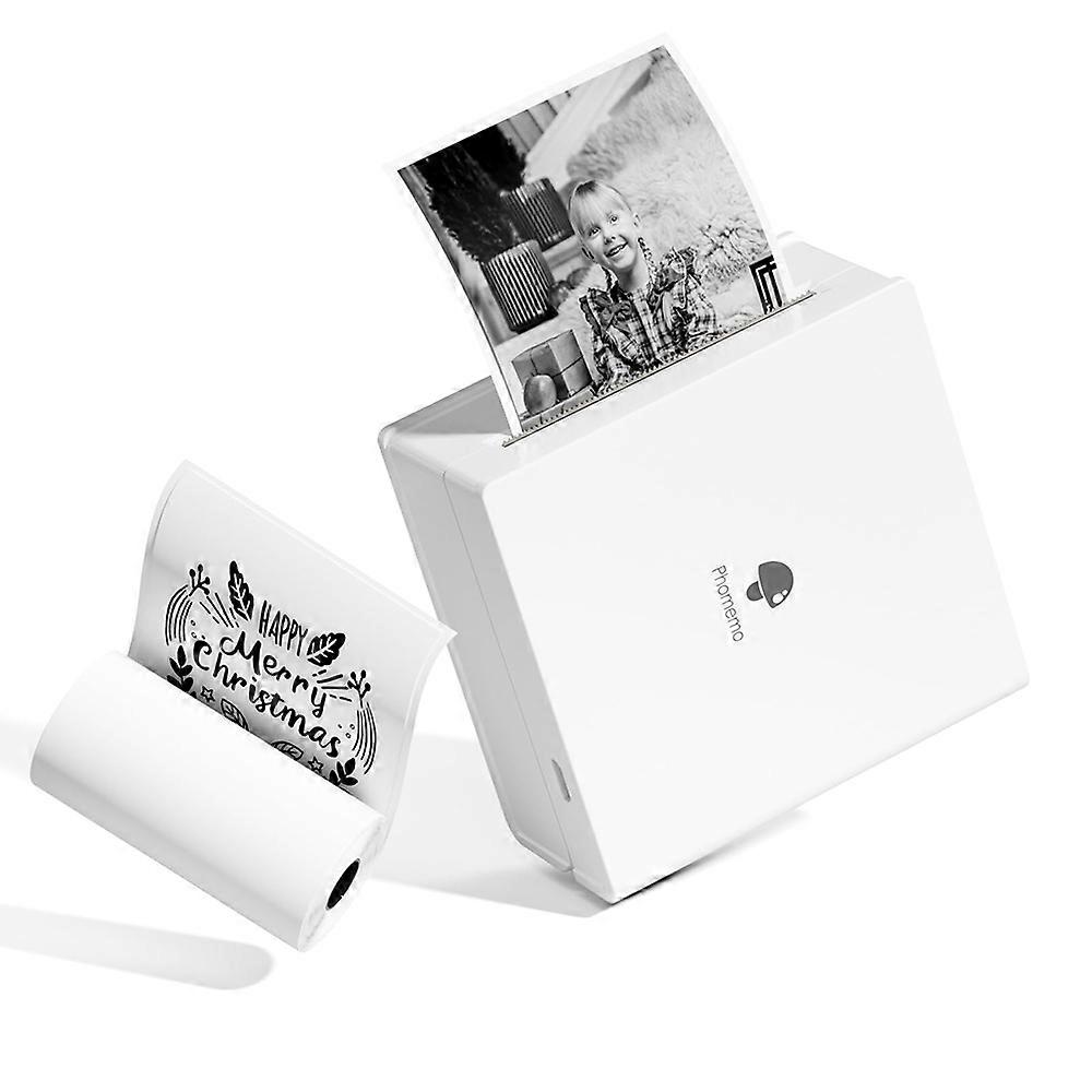 LX--Thermal error label printer--M02-white + 1 roll of consumables