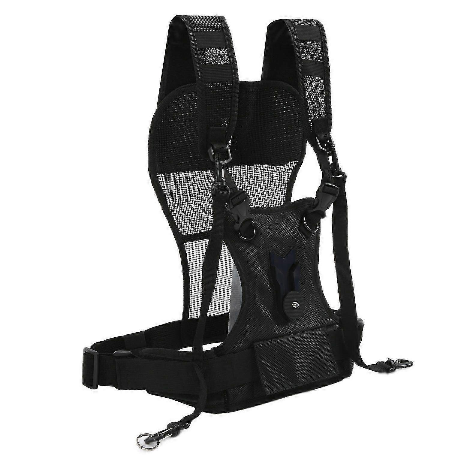 Dual Camera Strap & Multi Carrier Chest Harness - Versatile Dual Camera Harness for Easy Carrying