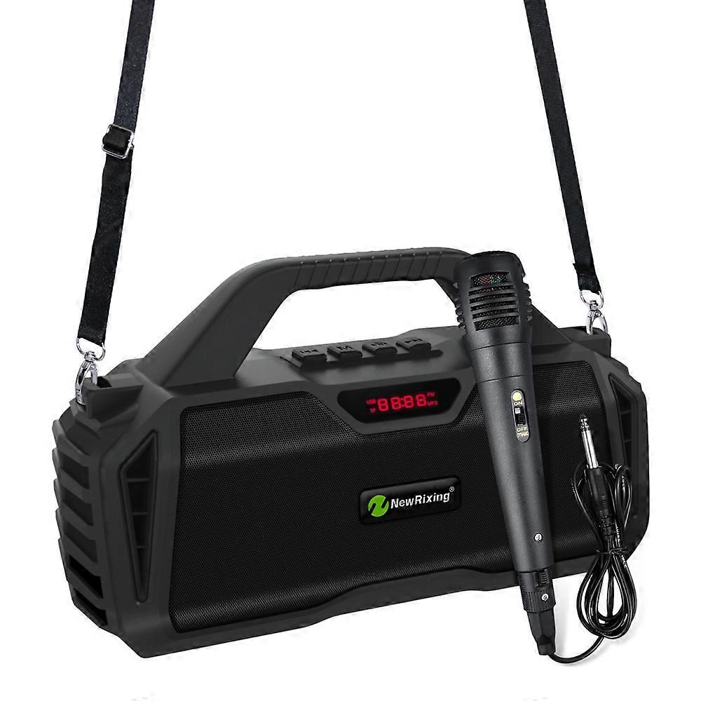 NewRixing NR6011 20W Portable Wireless Bluetooth Speaker TWS Subwoofer