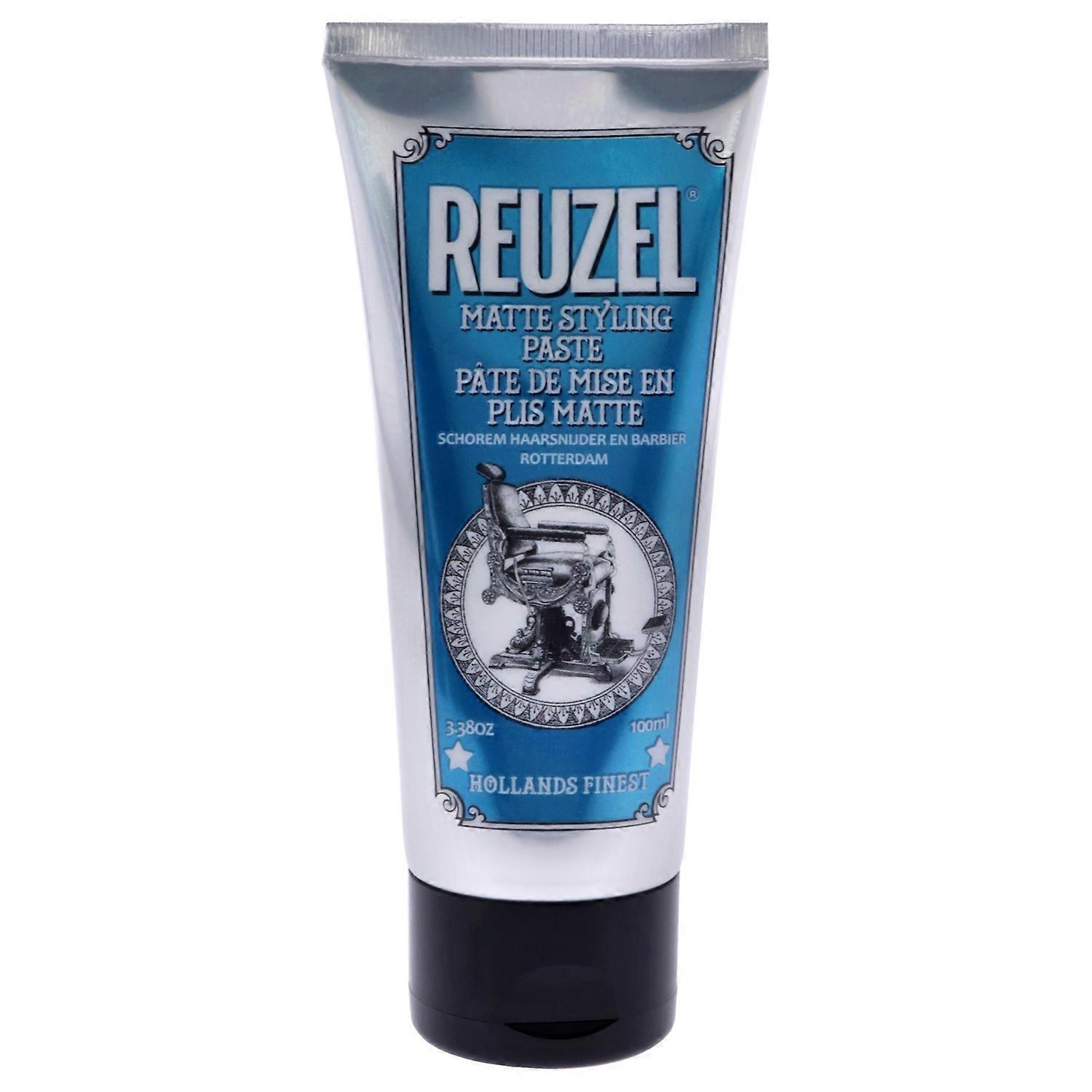 Matte Styling Paste by Reuzel for Men - 3.38 oz Paste