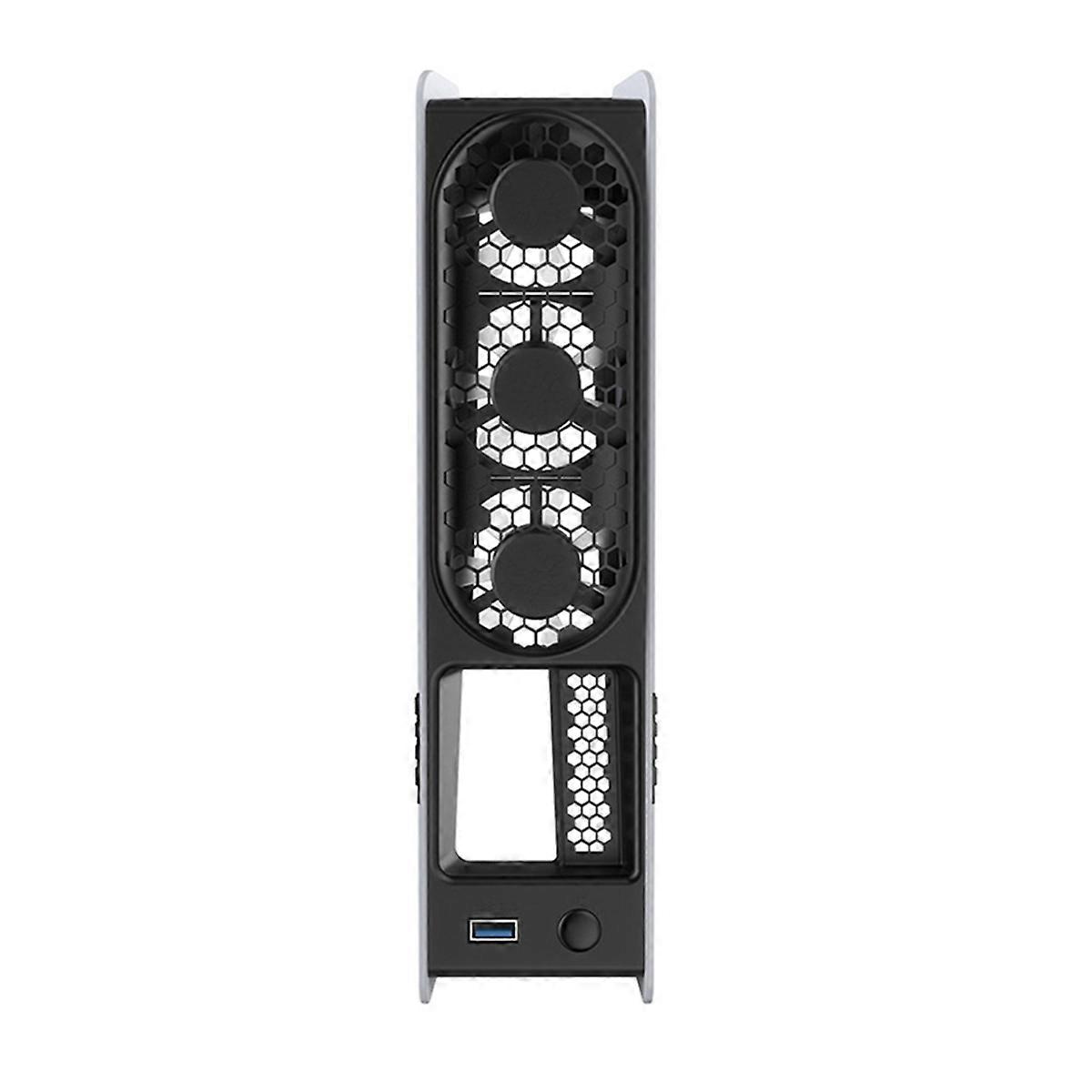 For Slim Upgraded Cooling Station 3Cooling Fan RGB USB,A