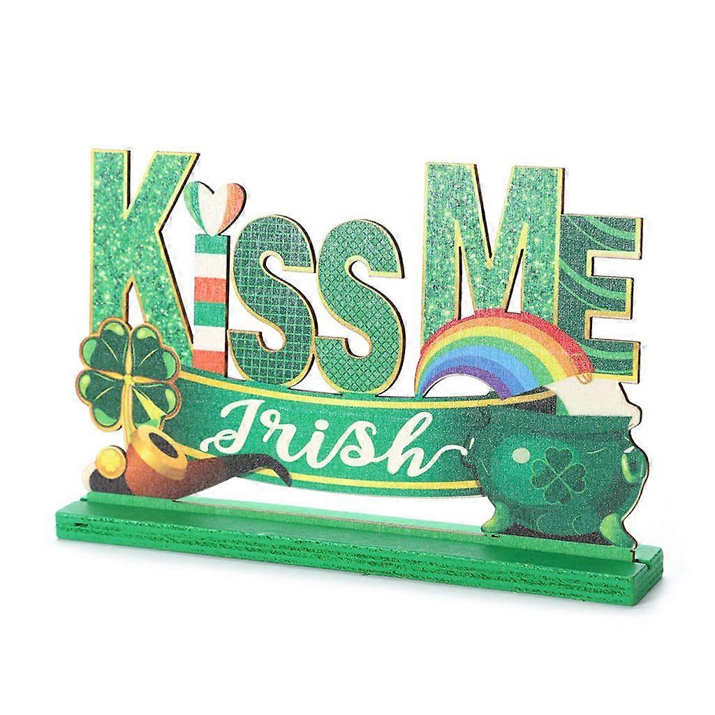 Wooden Easter Eggs Rabbit Ornaments Tabletop Decorations Bunny DIY Crafts Gift