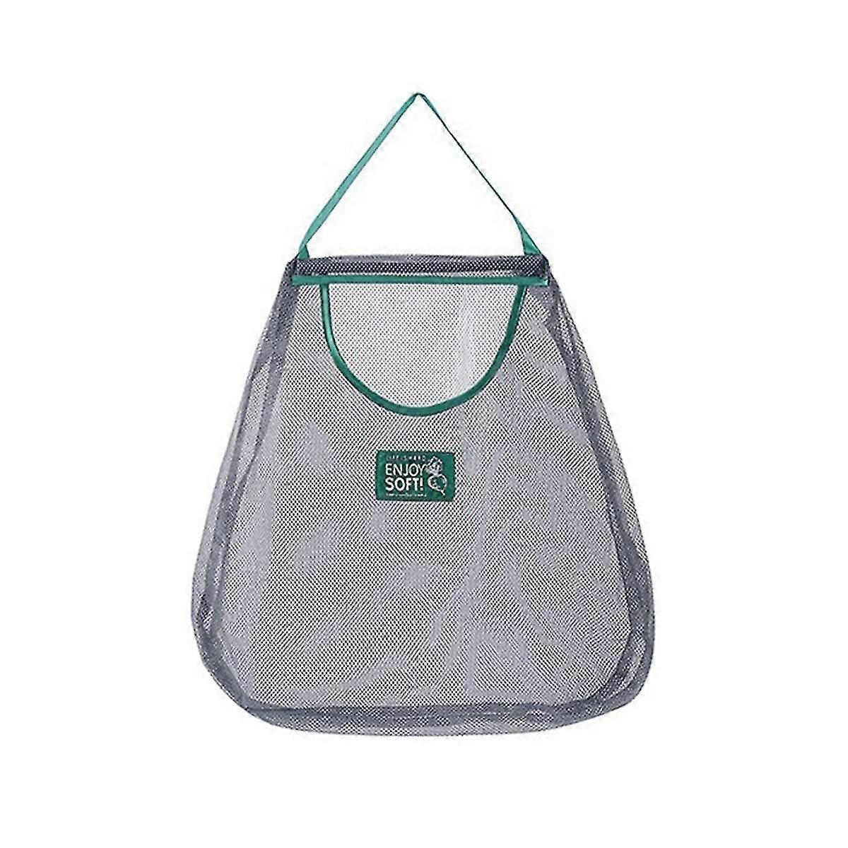 Reusable Kitchen Hanging Mesh Bag Large Capacity Home Fruit Vegetable Storage No.4