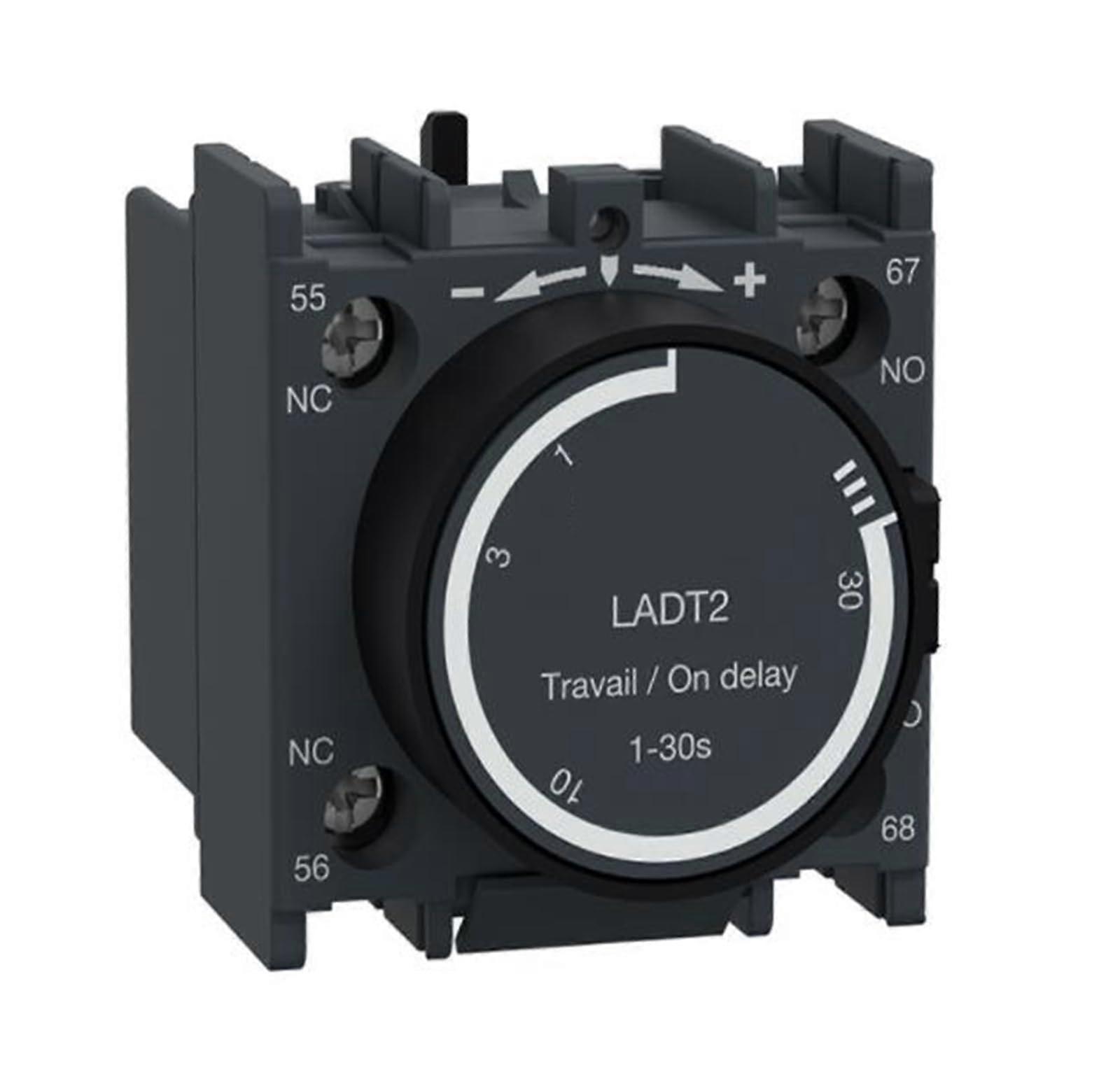 LADT2 LADT2 TeSys D time delay Auxiliary Contact Block 1 NO 1 NC Screw clamp terminals