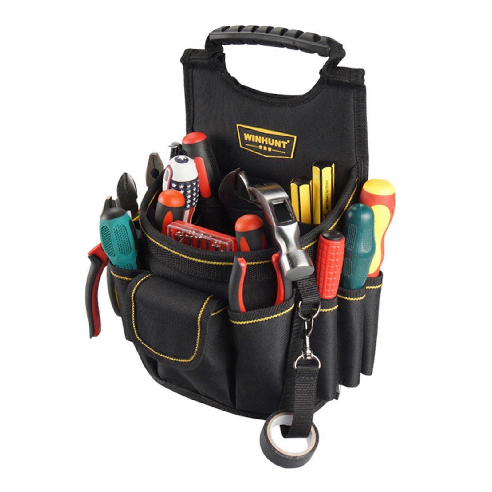 Hardware Tool Storage Belt Bag Convenient to Carry with Handle Design for All Kinds of Maintenance Work