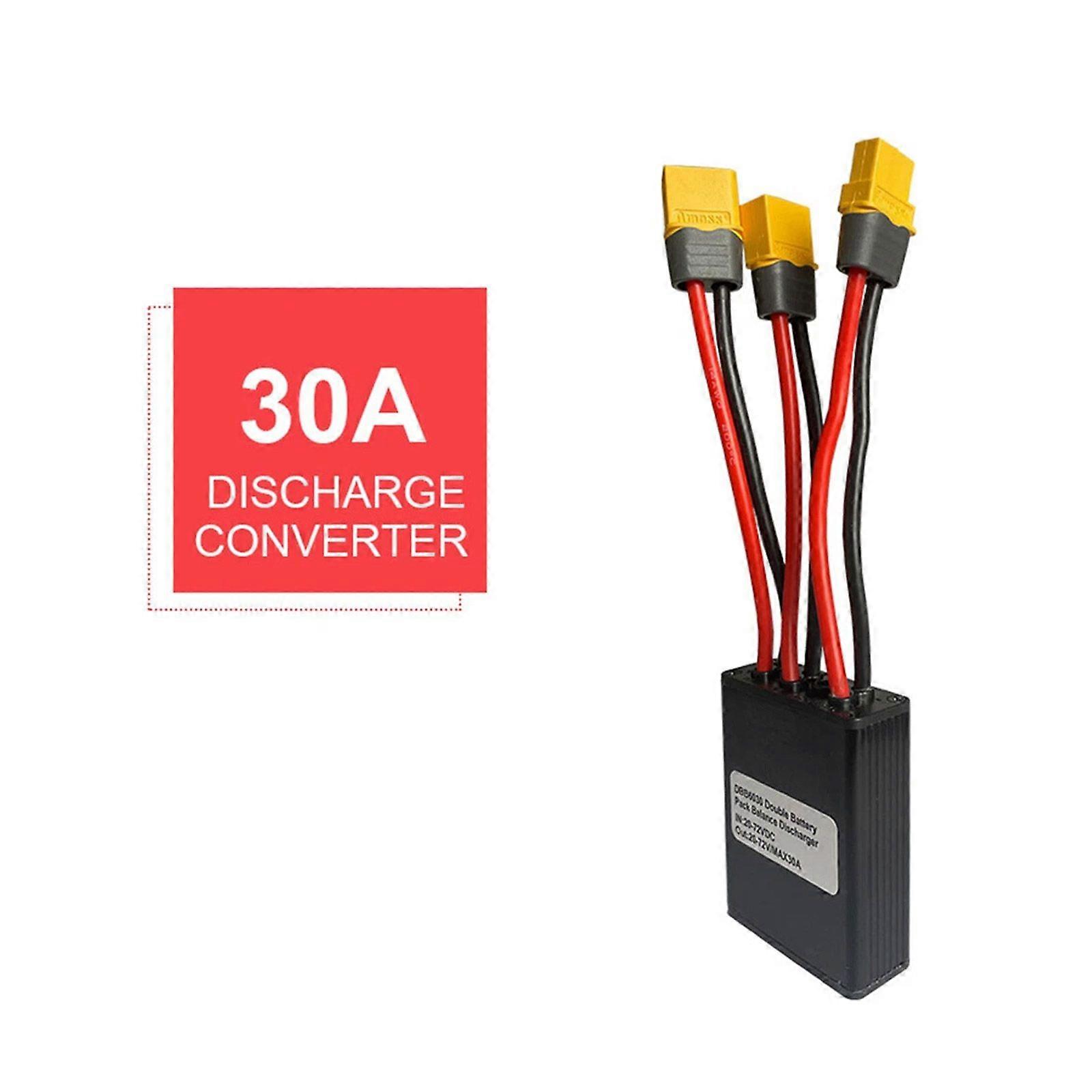 Dubbel batteriurladdningsomvandlare för elcykel 40A/30A/20A dubbelbatteri