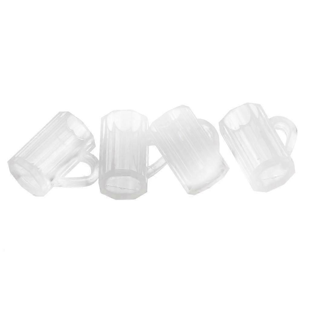 1/12 دمية مصغرة حانة متجر التبعي مجموعة أكواب أكواب مع مقبض