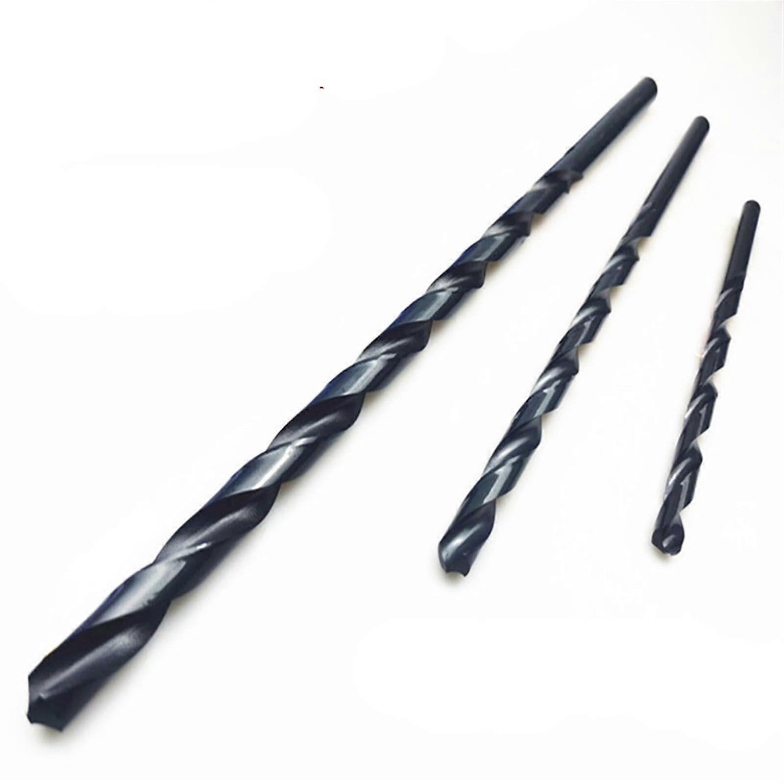 Tools 4mm16mmx400mm OAL HSS M2 Black Oxide Long Twist Drill Bits for Metalworking Alloy Steel Cast Iron 1Pcs(8mm 1pc)