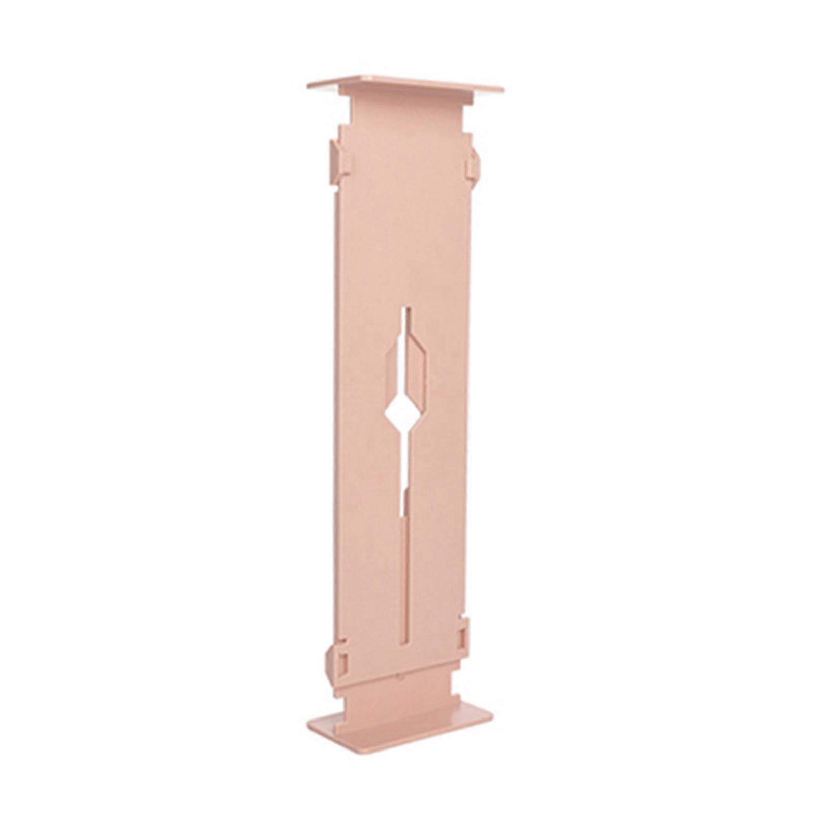 Adjustable Drawer Divider DIY Storage Shelves Household Wardrobe Separator Partition Board Space-saving Division Tools Pink