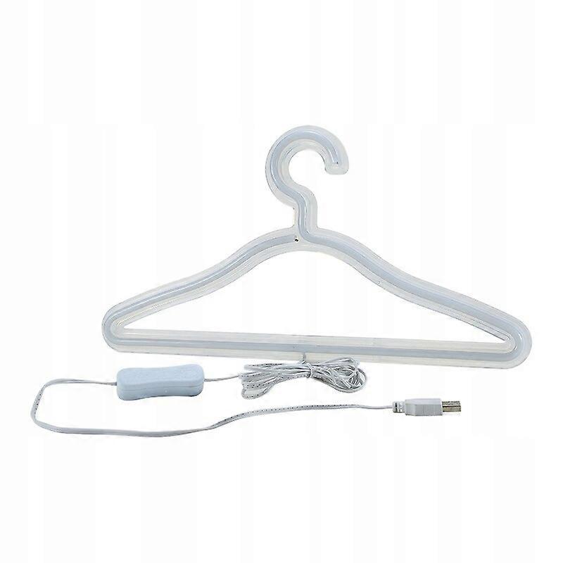 Luminous Led Clothes Hanger White
