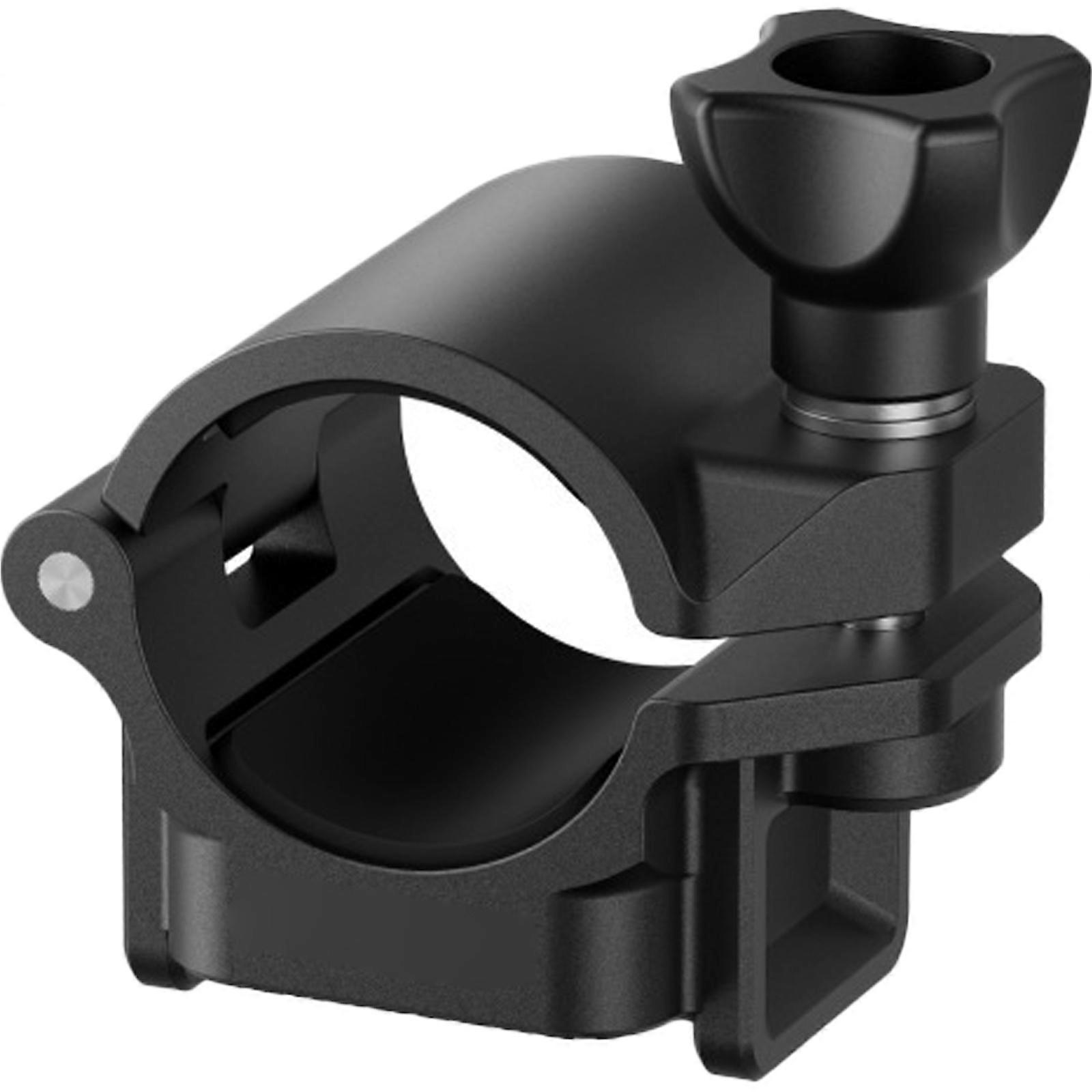 Action Camera Mounting Clamp Secure Selfie Stick Attachment Clip for 360 Selfie Rod Adventure Photography Gear