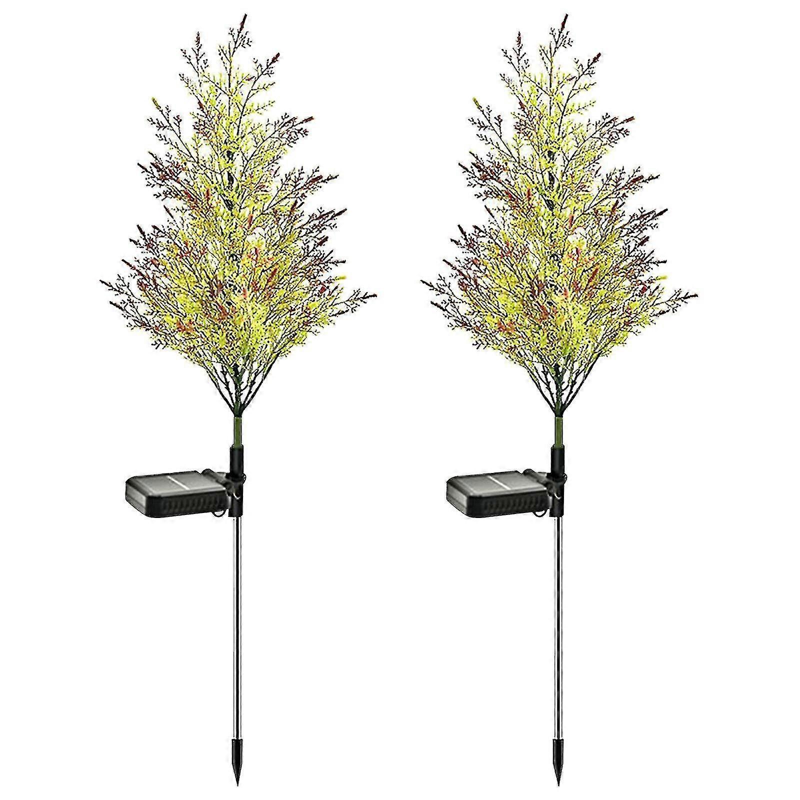 Holiday Ornaments Led Light Flexible Tape Christmas Decorations Clearance Solar Tree Light 2pc Q