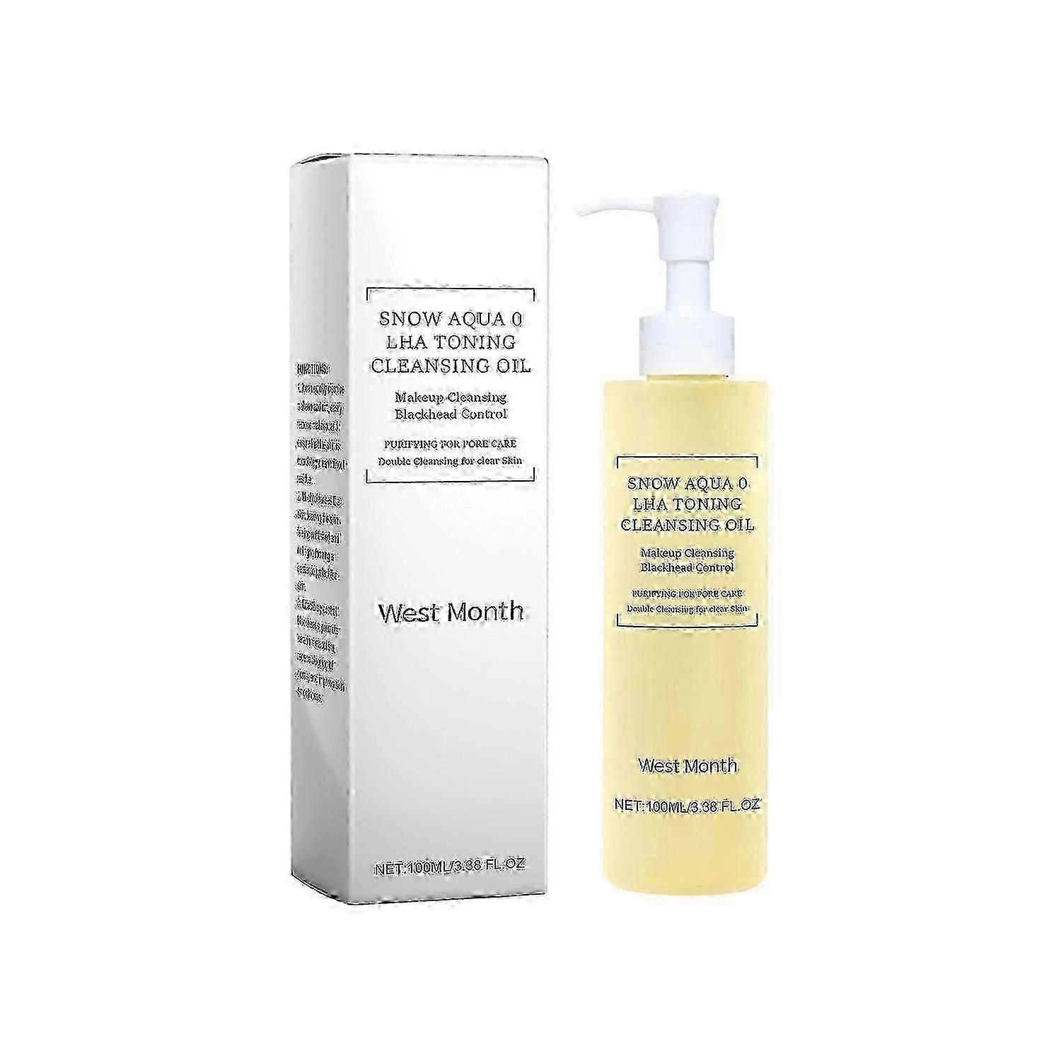 West&Month Citrus Gentle Cleansing Oil Cares for the Skin Cleansing Pores Refreshing Cleansing