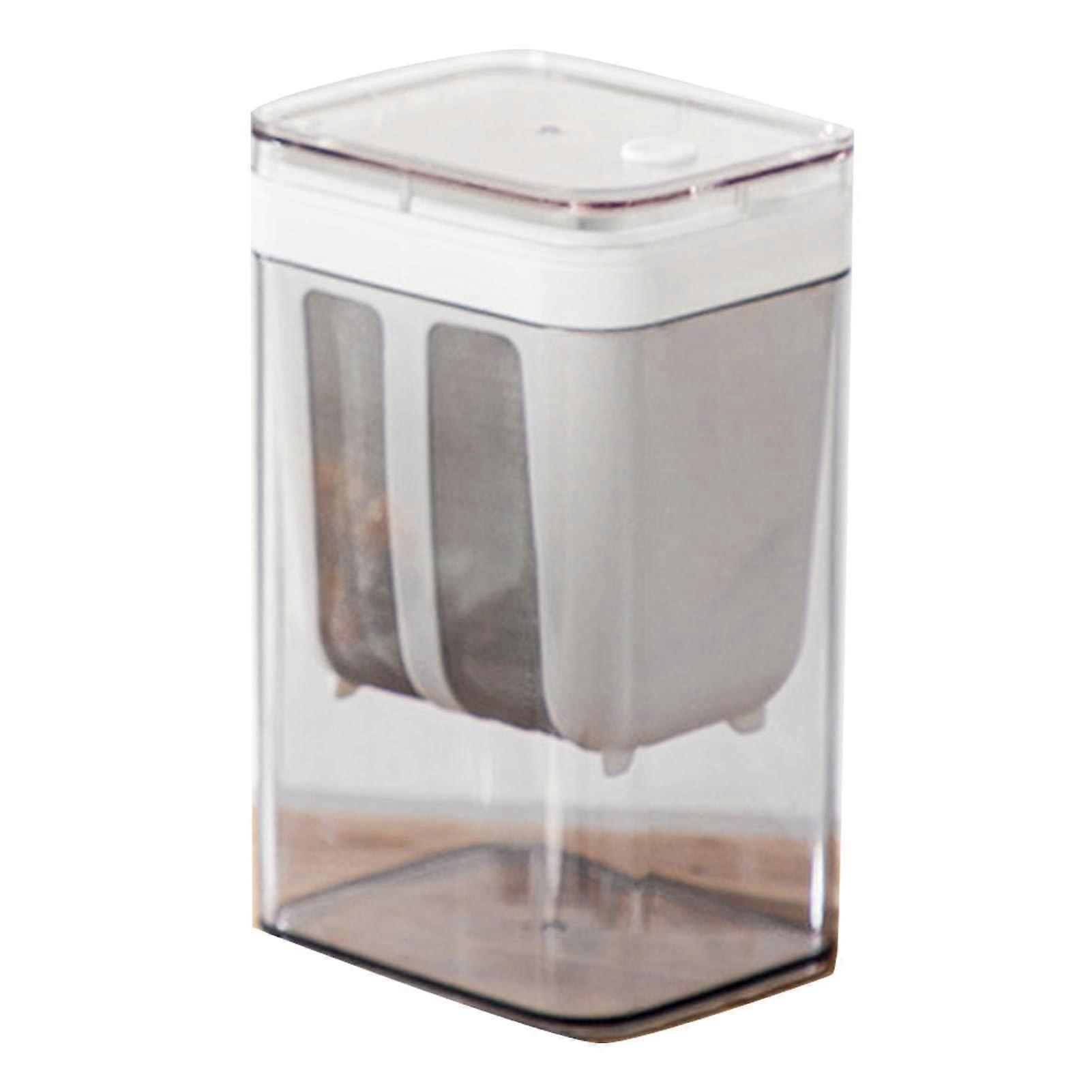 Yoghurt Strainer with Extra Fine Mesh Bag, Transparent Lid, Multi-Functional Cheese Maker, Durable Yoghurt Filter