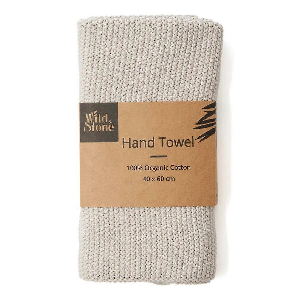 Wild and Stone Organic Cotton Hand Towel - Beach Sand