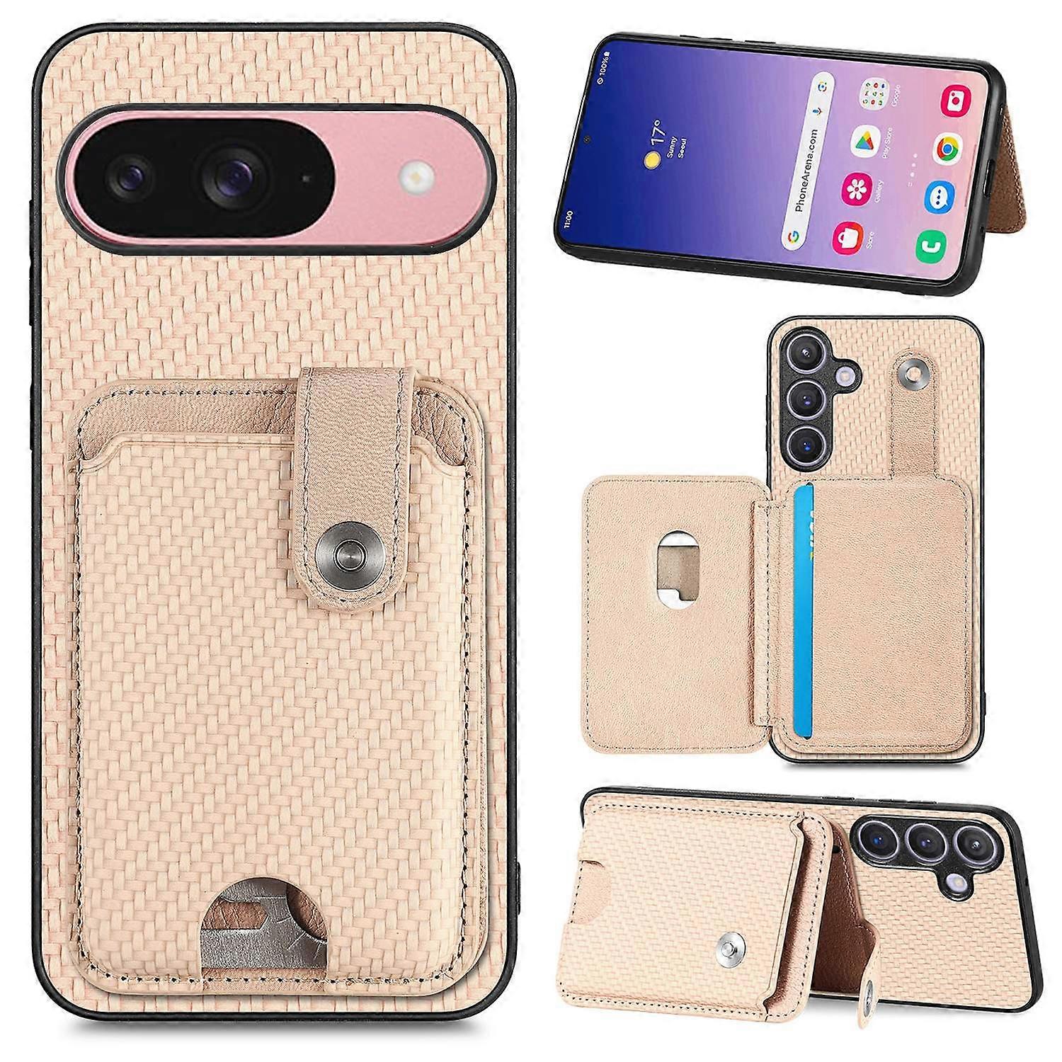 For Google Pixel 9 Pro/Google Pixel 10/Google Pixel 10 Pro/Google Pixel 9 Case Card Slots