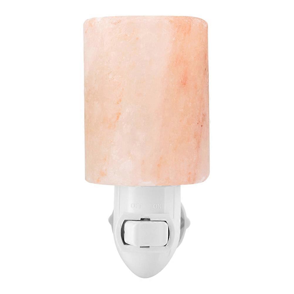 Rose Salt Desktop Light with Polished Surface, Creating Atmosphere