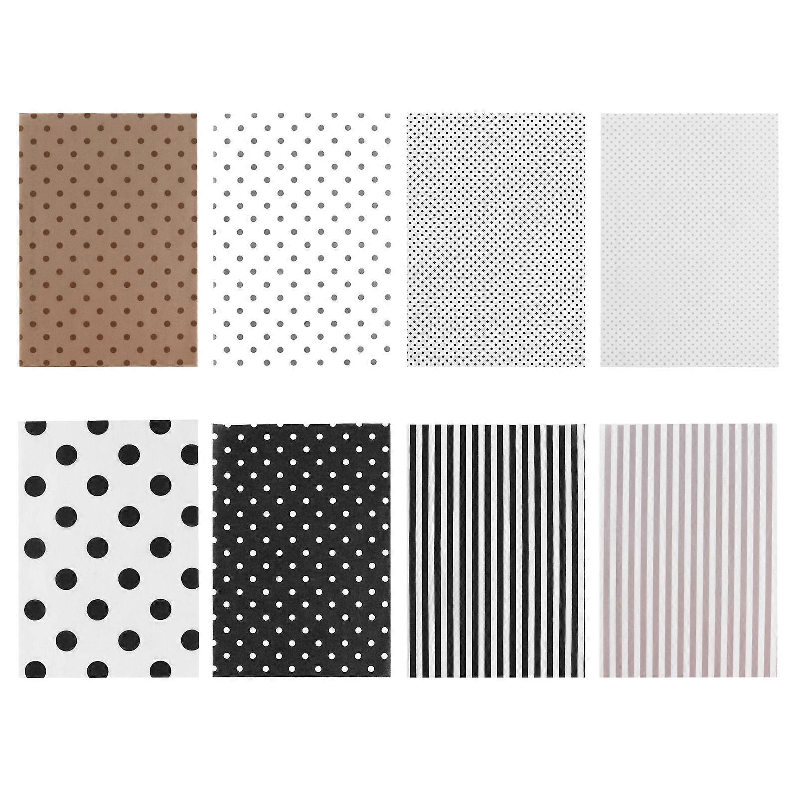 a refined product description for your **80 Sheets Black And White Tissue Wrapping Paper**:
**80 Sheets Black And White Tissue Wrapping Paper –