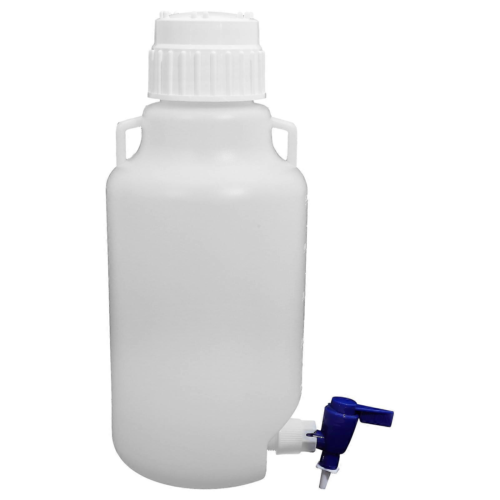 Spill Resistant Water Dispenser with Spigot for School and Laboratory Use, Easy Storage Design