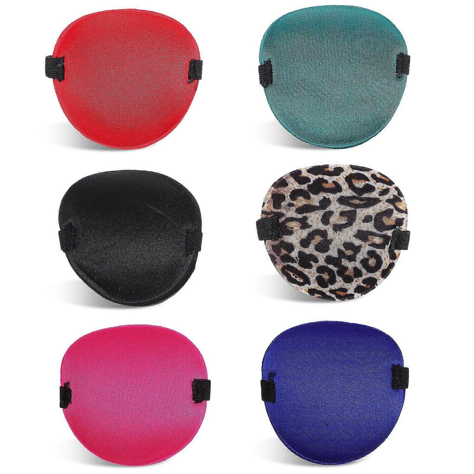 6pcs Adjustable Eye Patches Single Eye Patches Adult Eye Patches for Left or Right Eyes