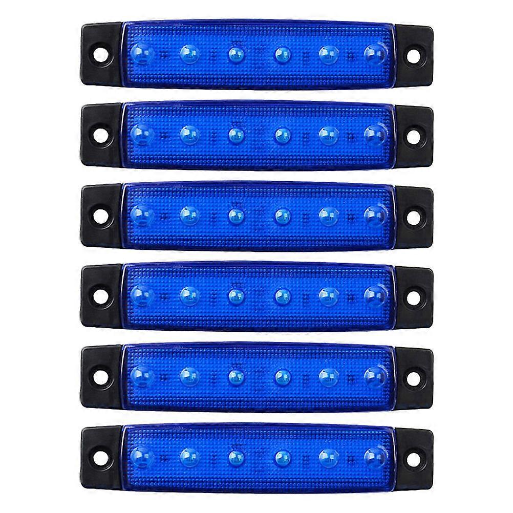 Boat Navigation Lights Marine Boat Led Lights Yacht Night Navigation Waterproof Energy-saving 6Pcs