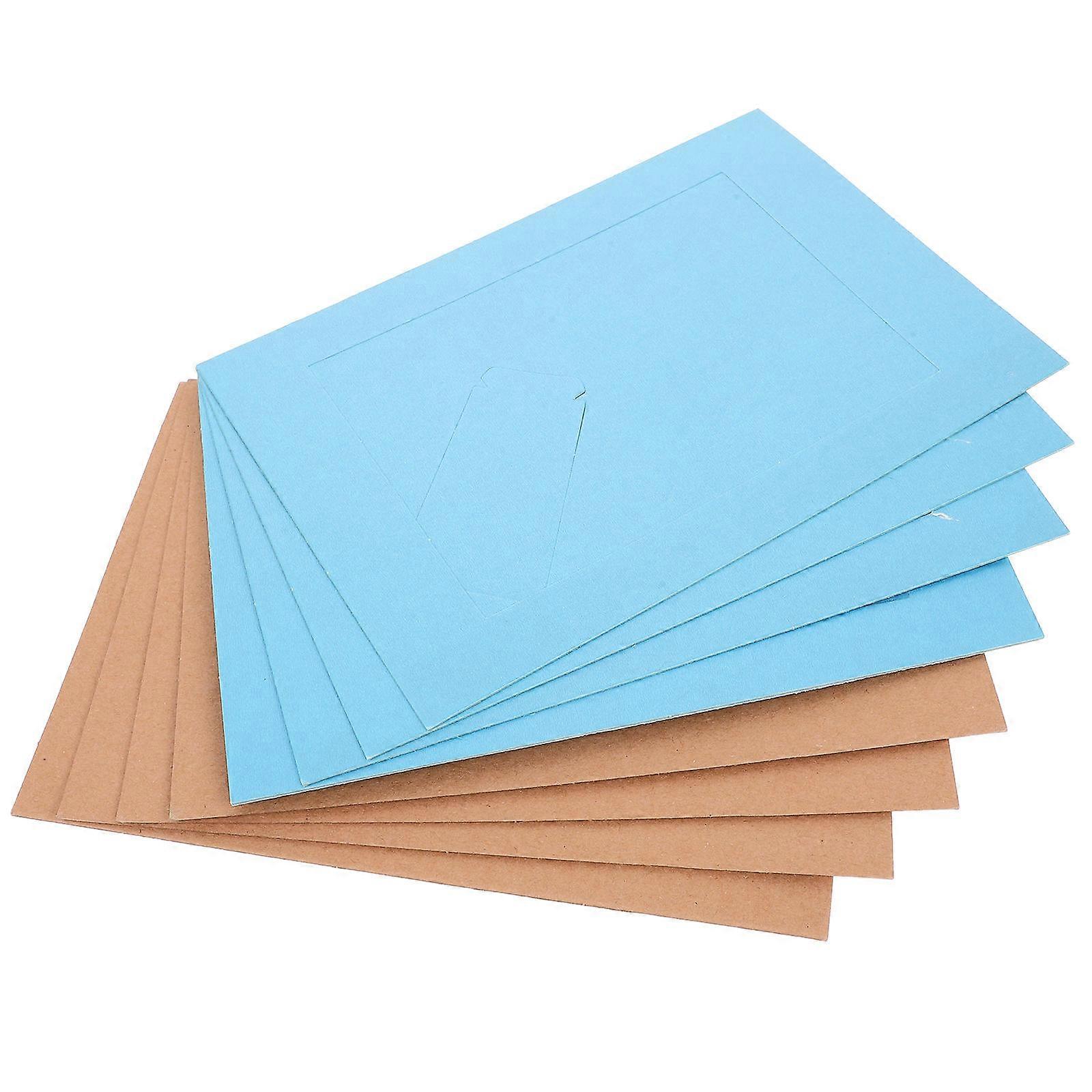 Diy Picture Frame Colorful Photo Frame Photo Protection For Tabletop Display Assorted Color 10Pcs