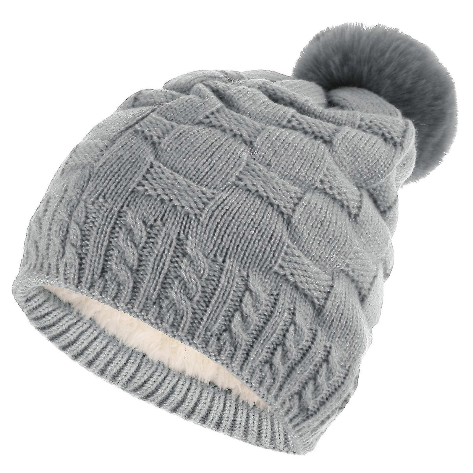 Warm Knitted Hat Knitted Hat Other Occasions Woolen Yarn Elastic 1Pack