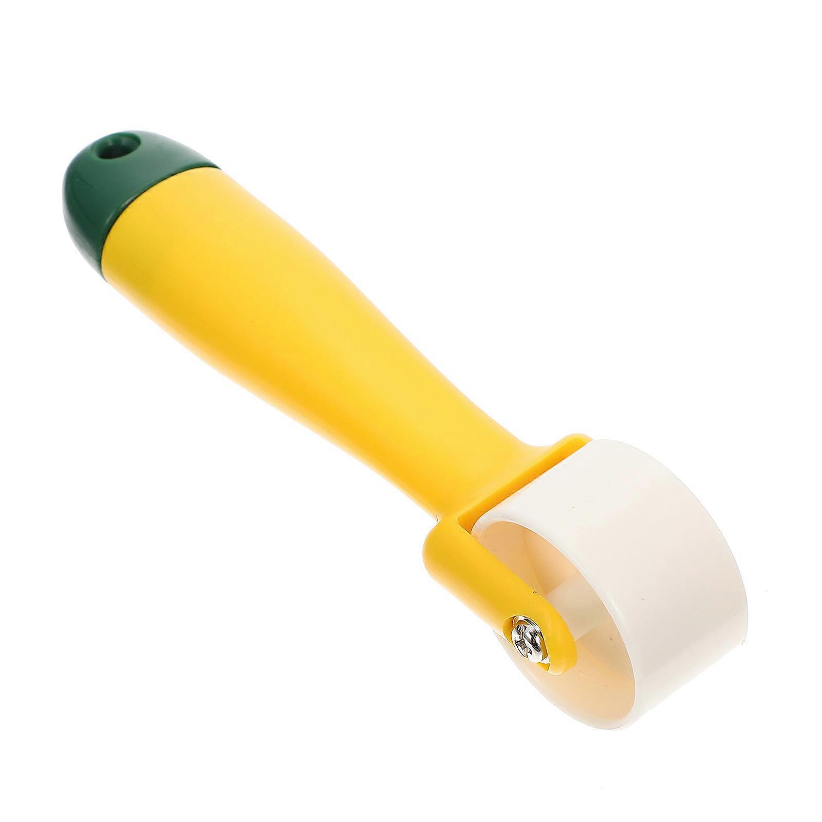 Hand Pressing Roller Quilting Rolling Wheel Smooth Vinyl Plastic Mini Roller 1Pcs