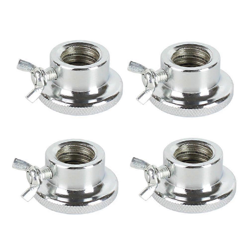 4 Pcs Double Lock Barbell Lock Collar Dumbbell Hex Nut for Training