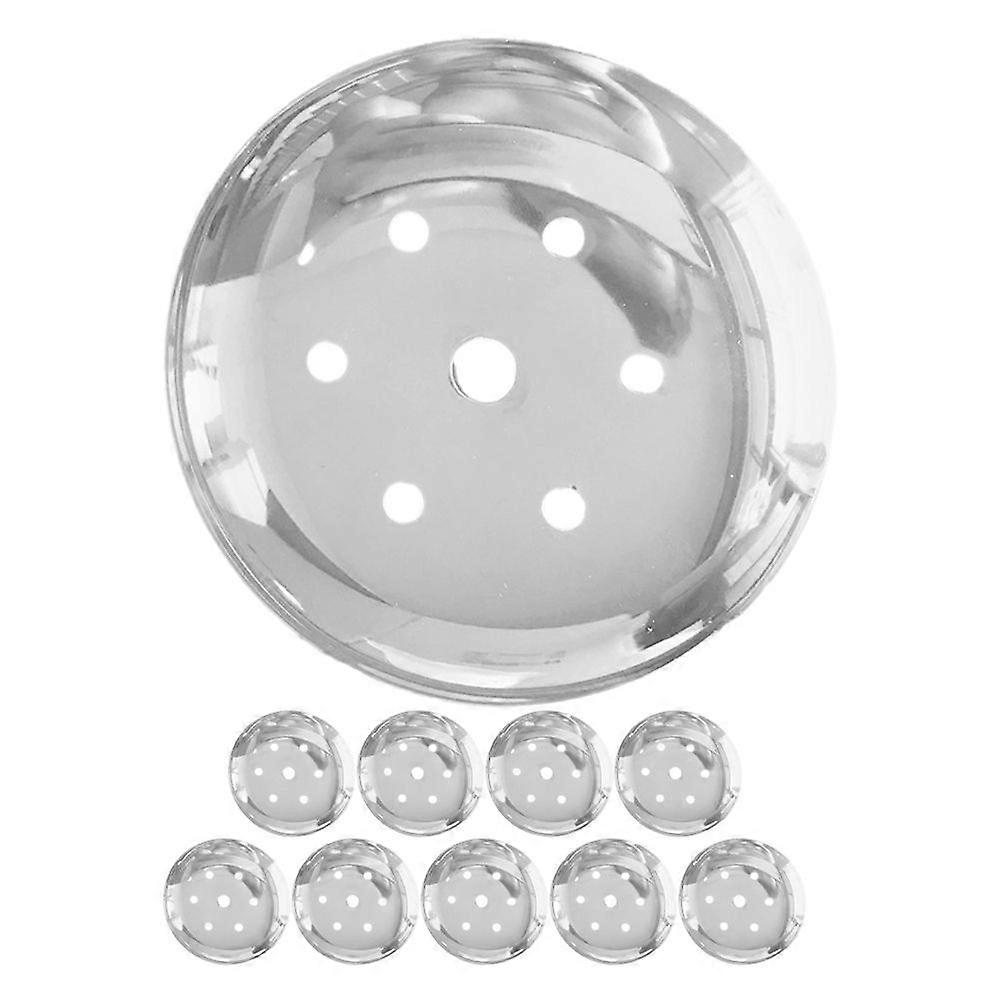 10Pcs Chandelier Lamp Fly Saucer Ceiling Lamp Plate Ceiling Light Disc Ceiling Light Base